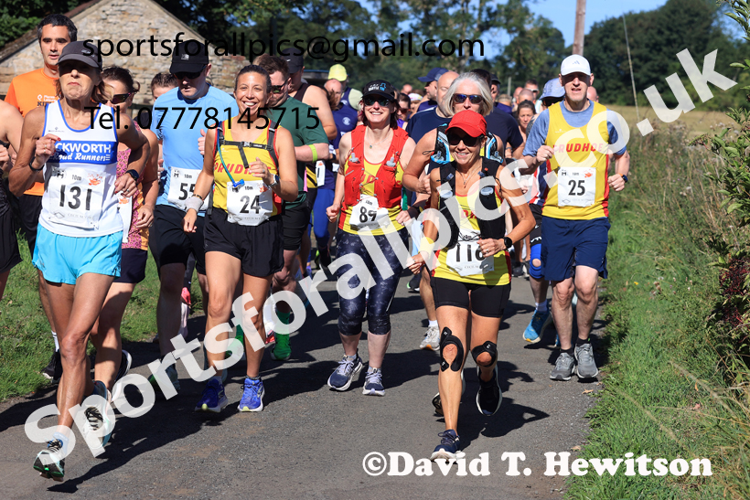 The 2026 Tynedale Jelly Tea 10 Mile Road Race, Matfen, Northumberland. Photo: David T. Hewitson/Sports for All Pics